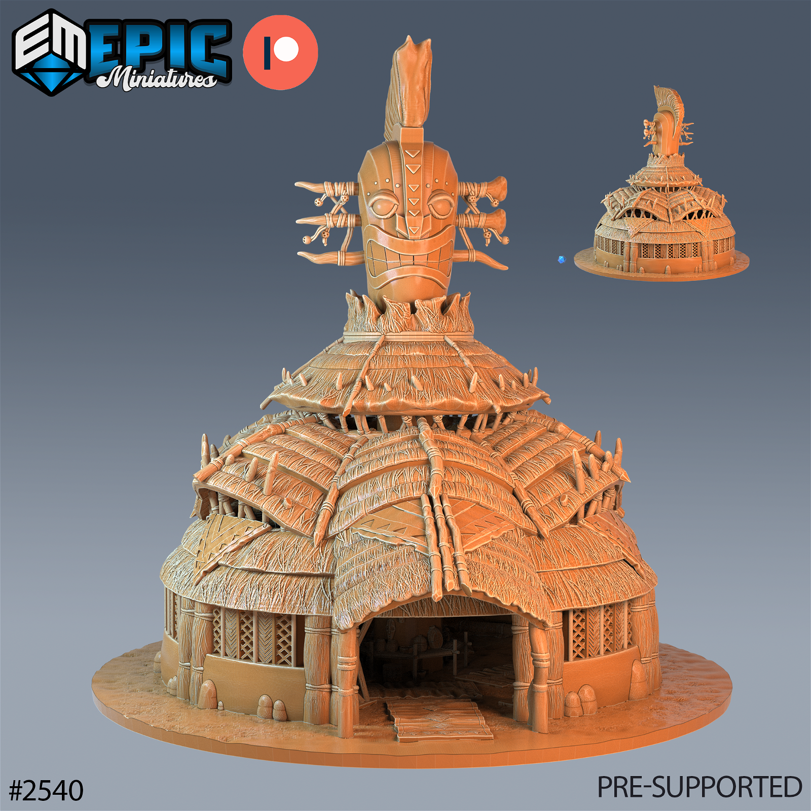 Chiefs Tent - The Printable Dragon