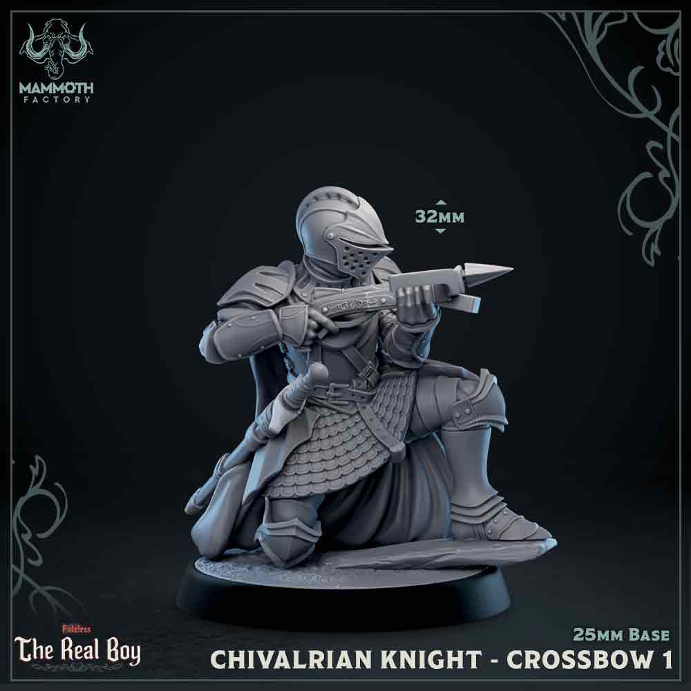 Chivalrian Knight Crossbow 3D-printed model
