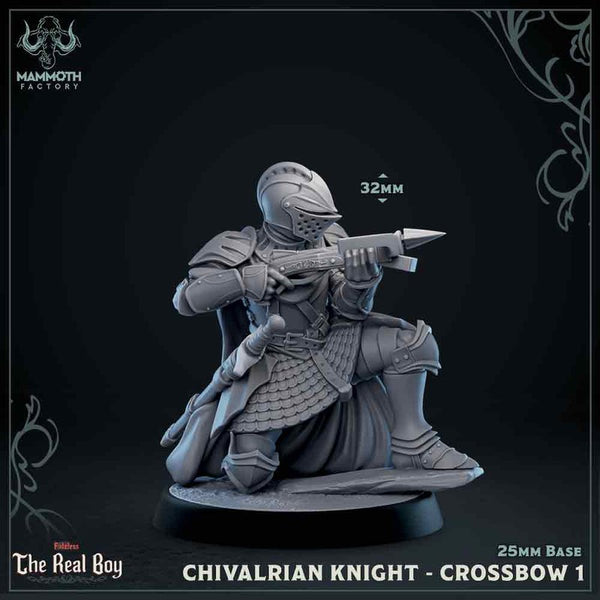 Chivalrian Knight Crossbow 3D-printed model