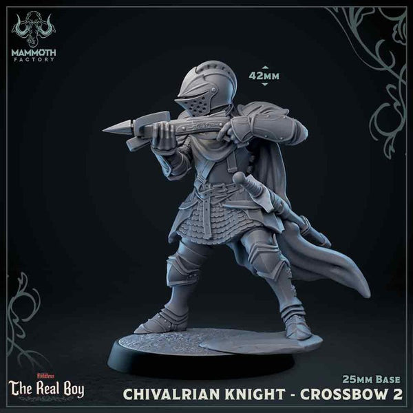 Chivalrian Knight Crossbow 3D-printed model