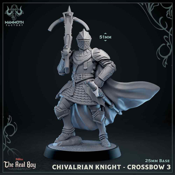 Chivalrian Knight Crossbow 3D-printed model