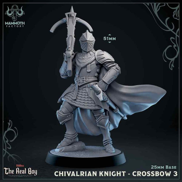 Chivalrian Knight Crossbow 3D-printed model
