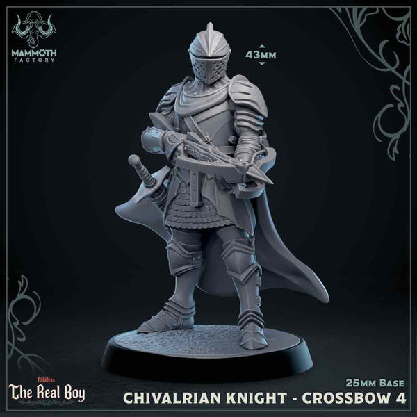 Chivalrian Knight Crossbow 3D-printed model