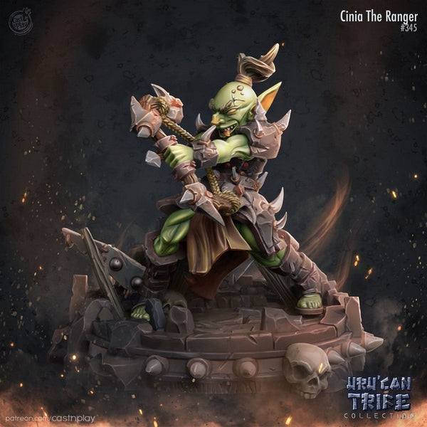 Cinia The Ranger 3D-printed model