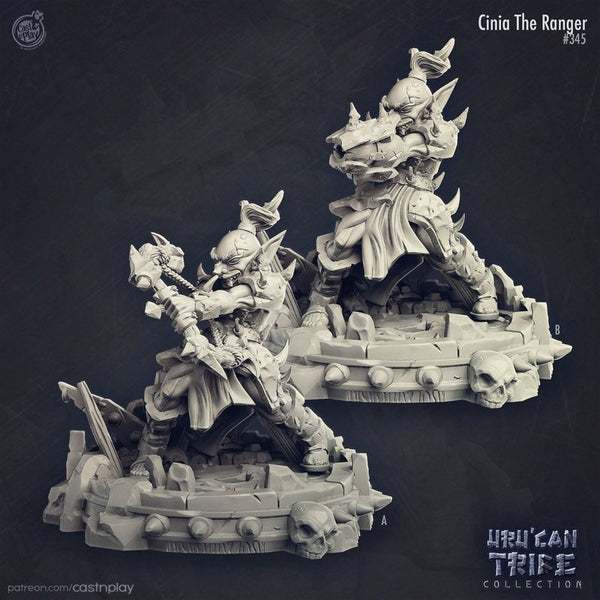 Cinia The Ranger 3D-printed model