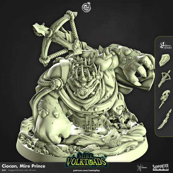 Ciocan Mire Prince 3D-printed model
