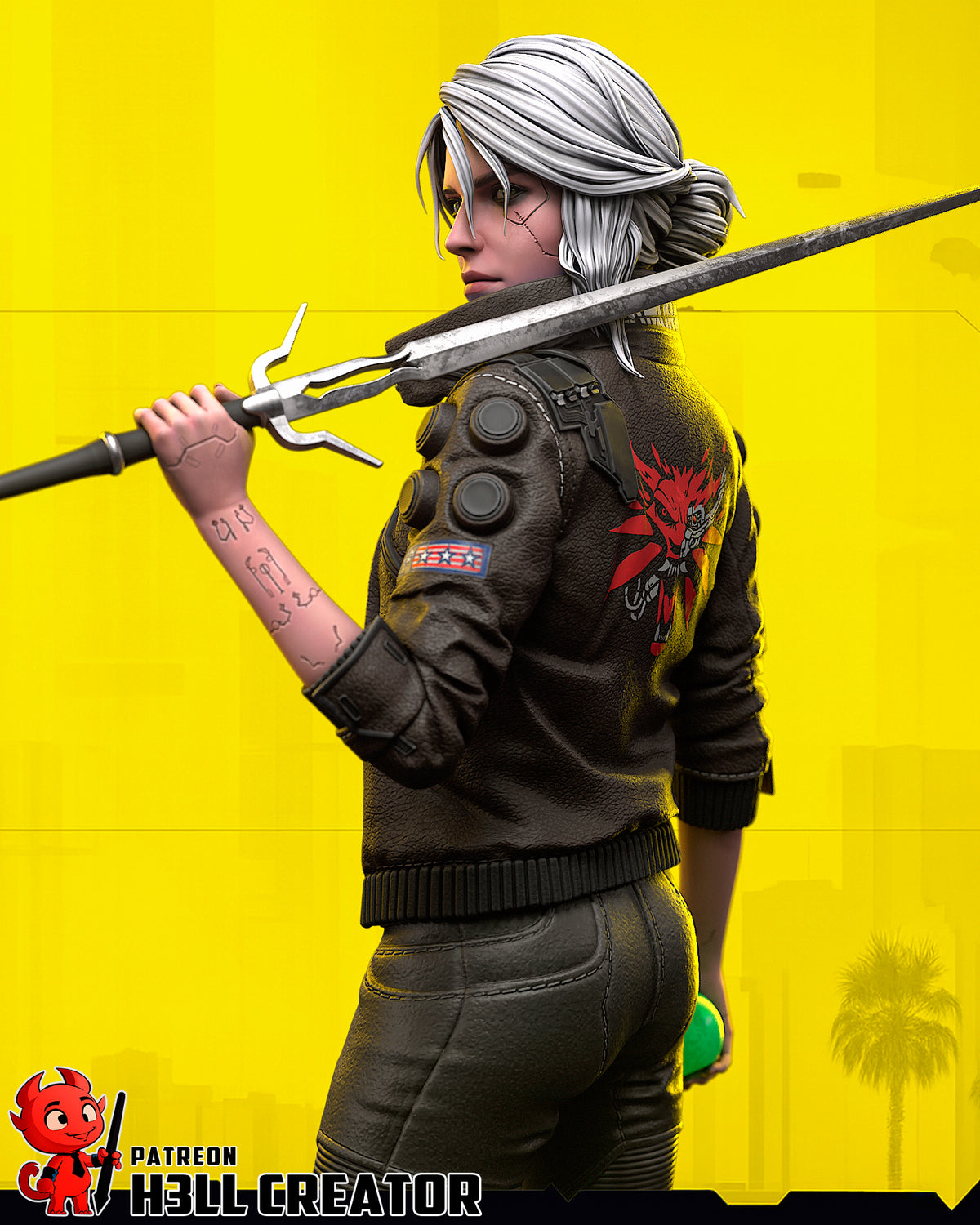 Cyberpunk 2077 Ciri