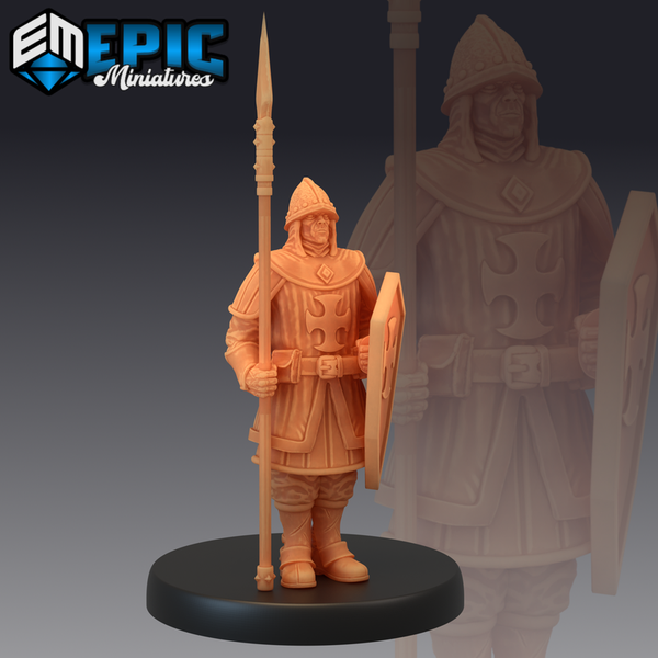 City Guard 3D-printed model