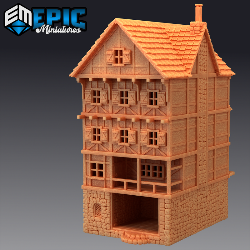 City House 3D-printed model