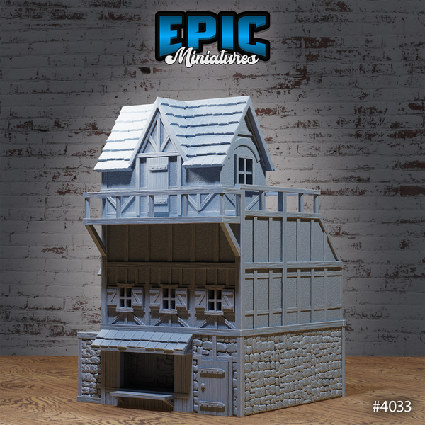 City House 3D-printed model