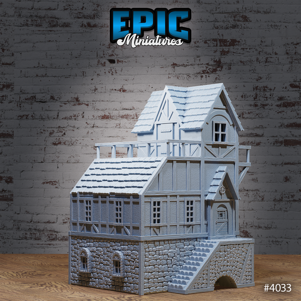 City House 3D-printed model
