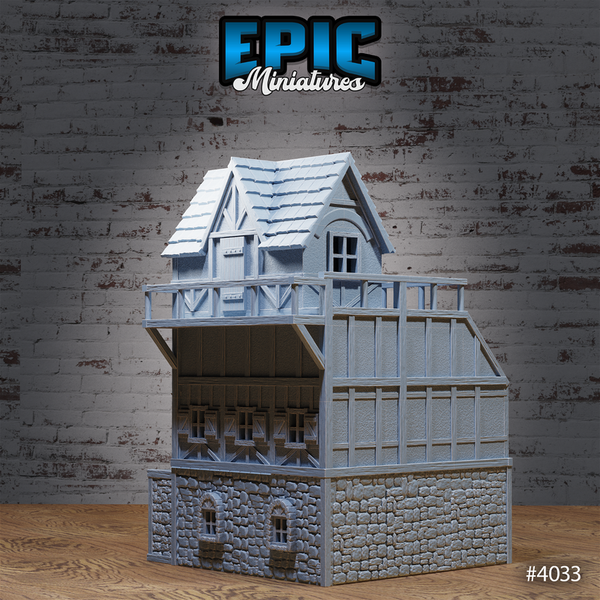 City House 3D-printed model