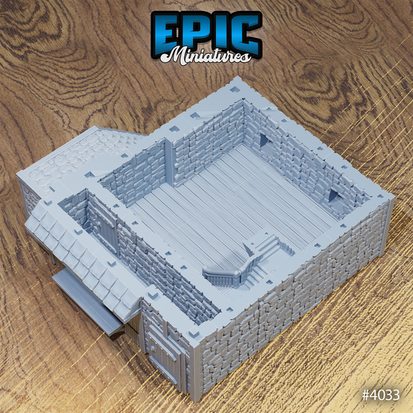 City House 3D-printed model