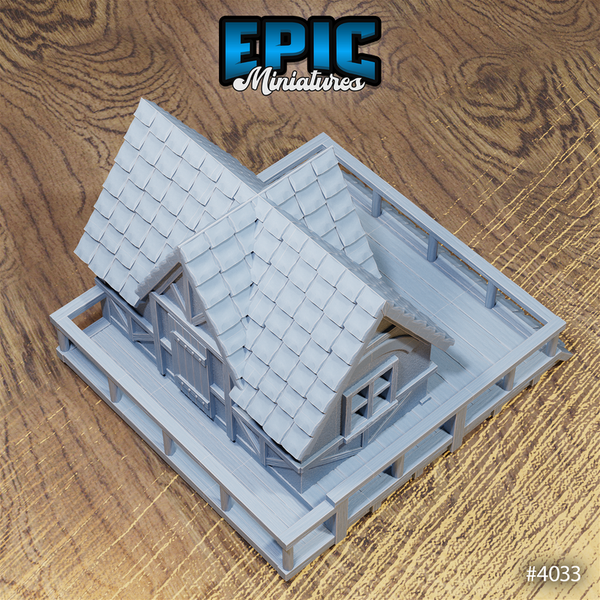City House 3D-printed model