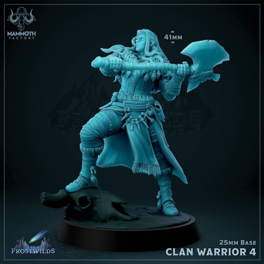 Clan Warrior - The Printable Dragon