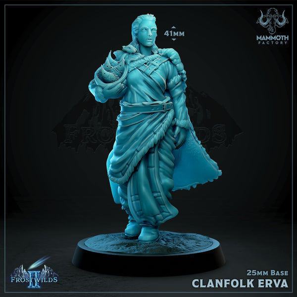 Clanfolk 3D-printed model