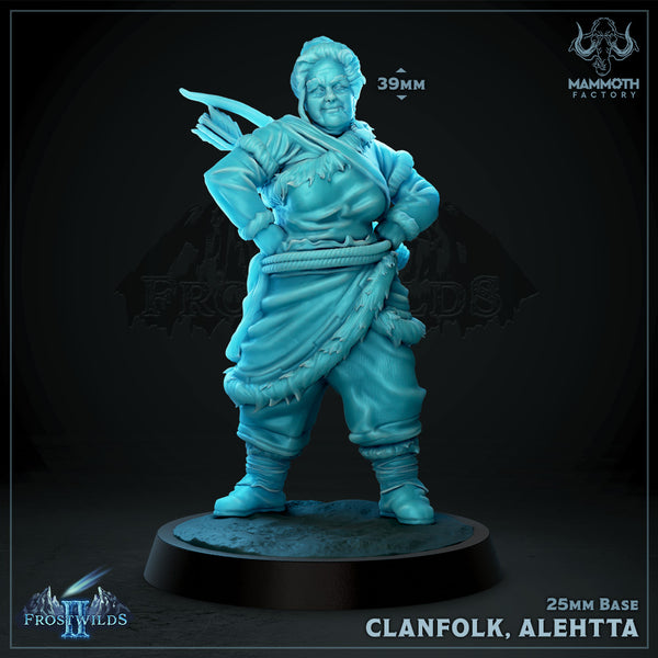 Clanfolk 3D-printed model