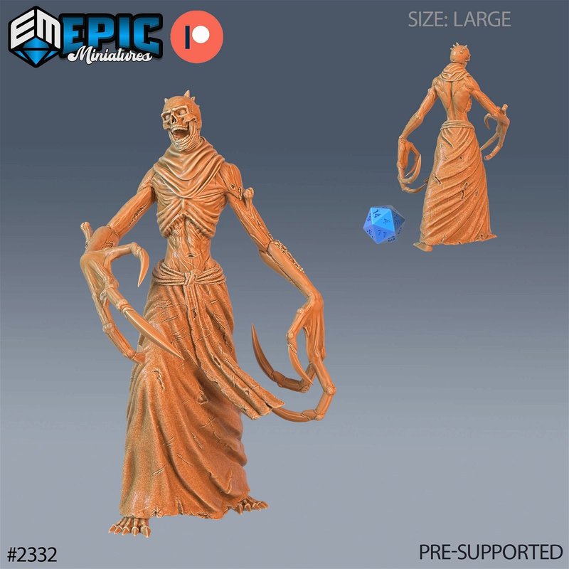 Classic Boneclaw 3D-printed model