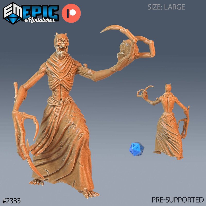 Classic Boneclaw 3D-printed model