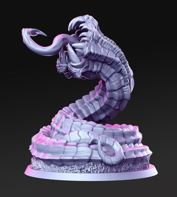 Claw Serpent 3D-printed model