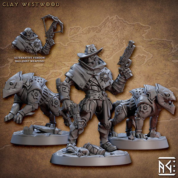 Clay Westwood 3D-printed model