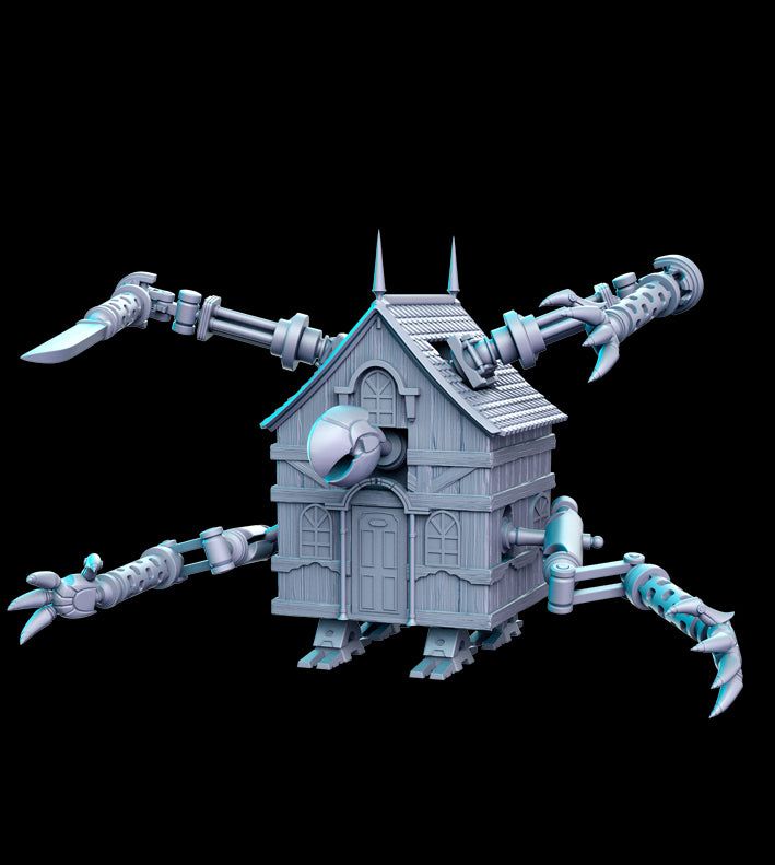 Clockwork Birdhouse Mechanical House-Mimic - The Printable Dragon