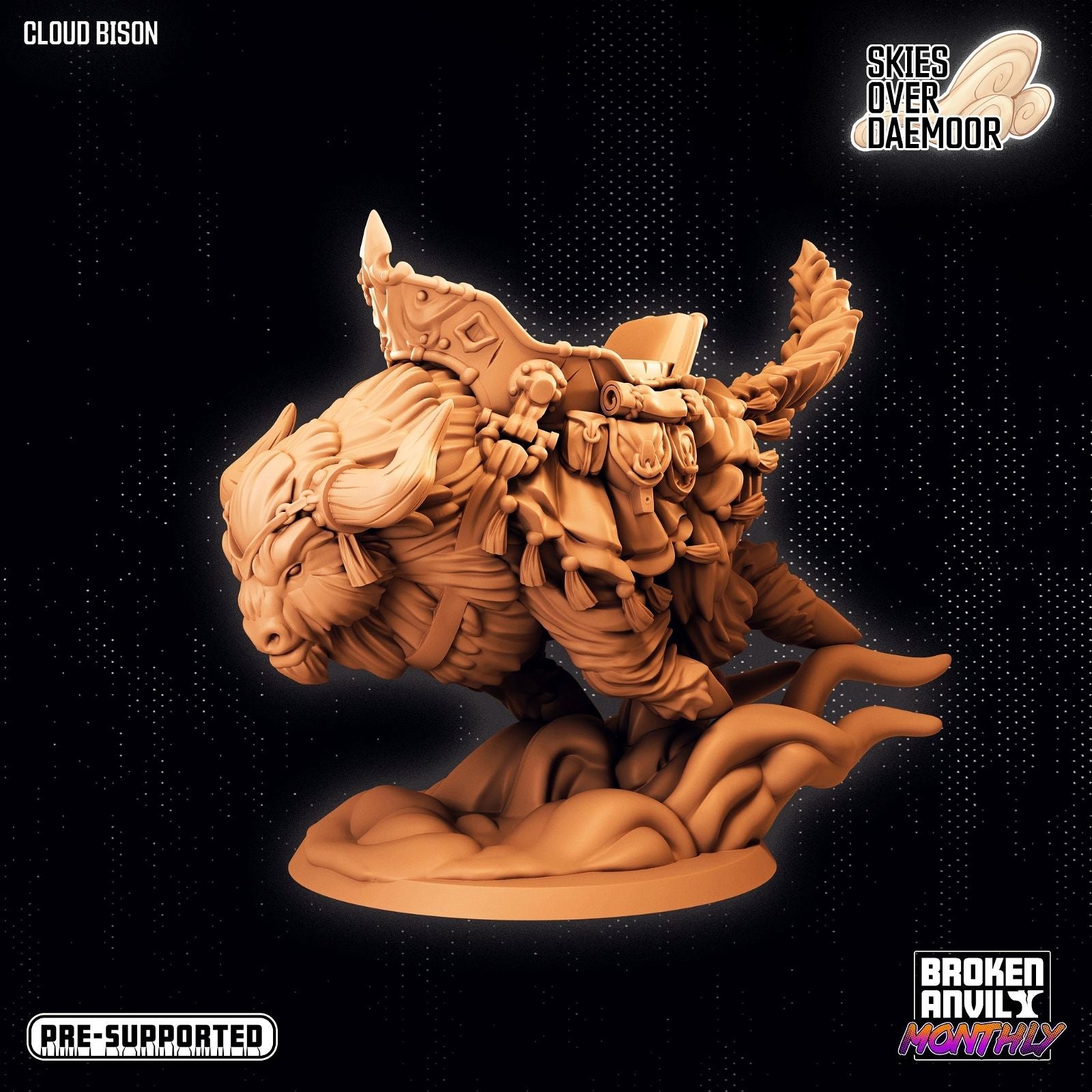 Cloud Bison - The Printable Dragon