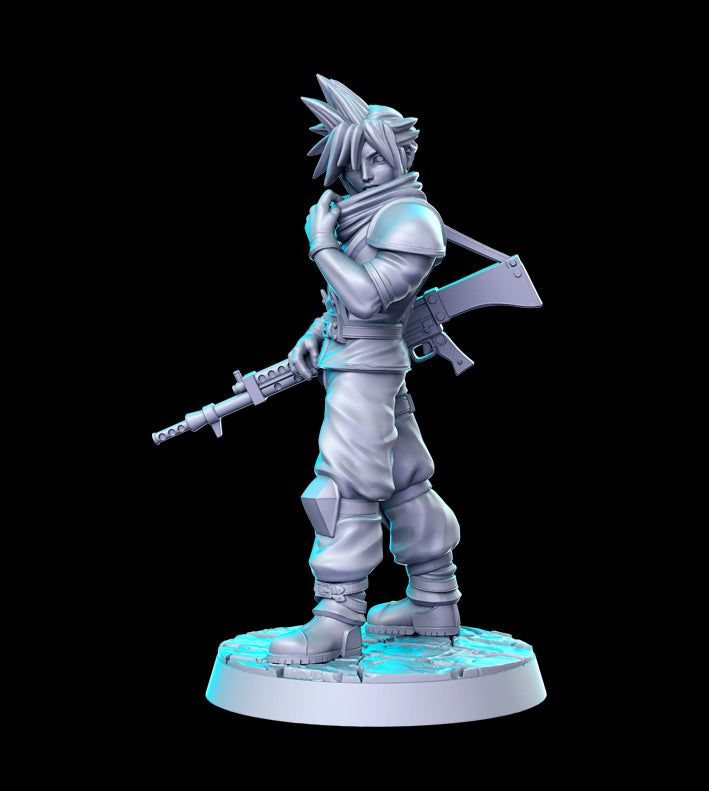 Cloud Crisis Core - The Printable Dragon