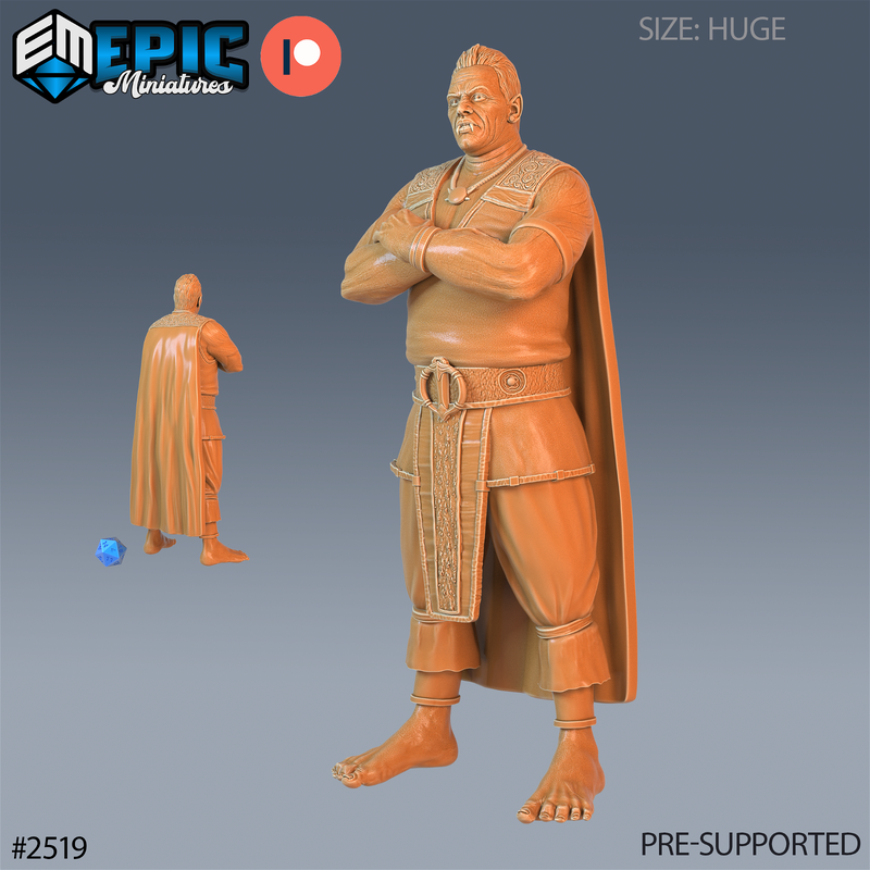 Cloud Giant 3D-printed model