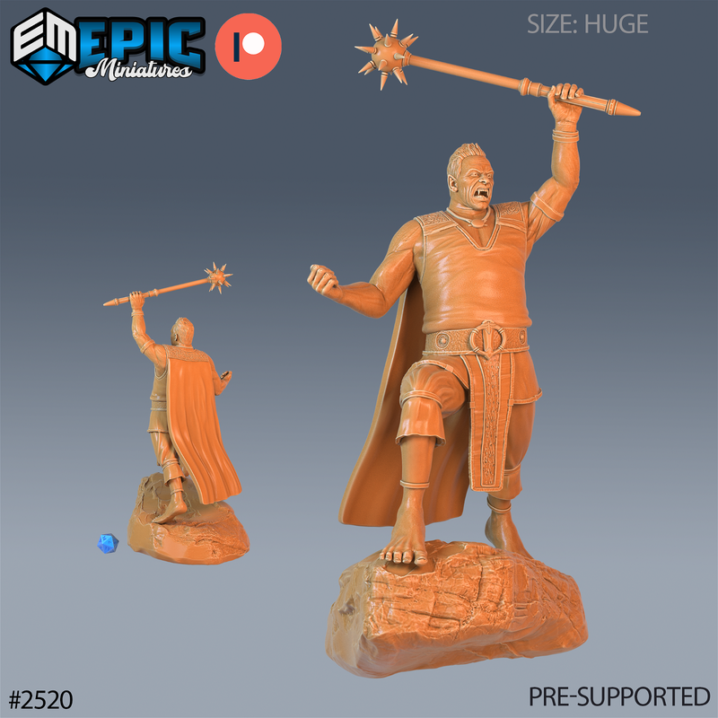 Cloud Giant 3D-printed model
