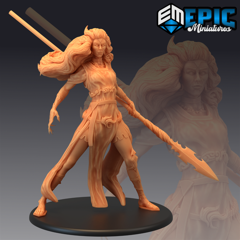 Cloud Giantess 3D-printed model