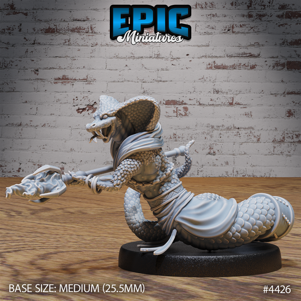 Cobra Folk 3D-printed model