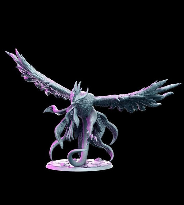 Cockatrice 3D-printed model