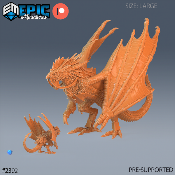 Cockatrice Classic 3D-printed model
