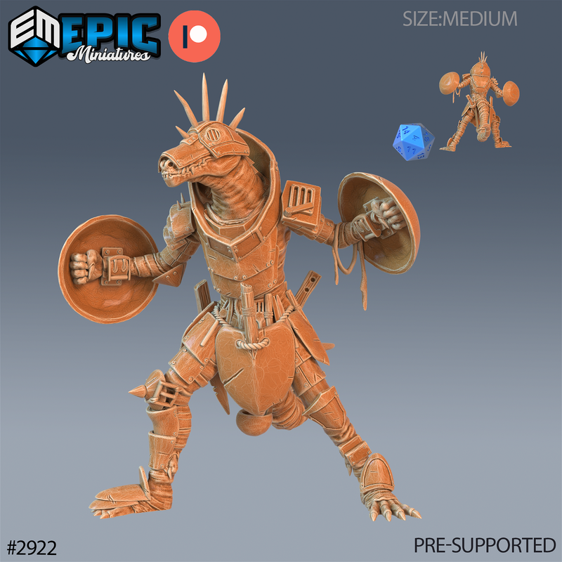 Commander Kobold 3D-printed model