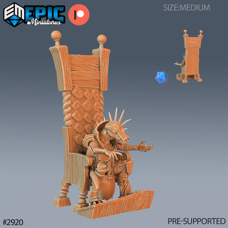 Commander Kobold 3D-printed model
