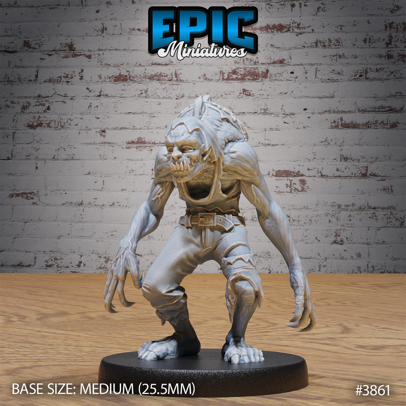 Common Ghoul 3D-printed model