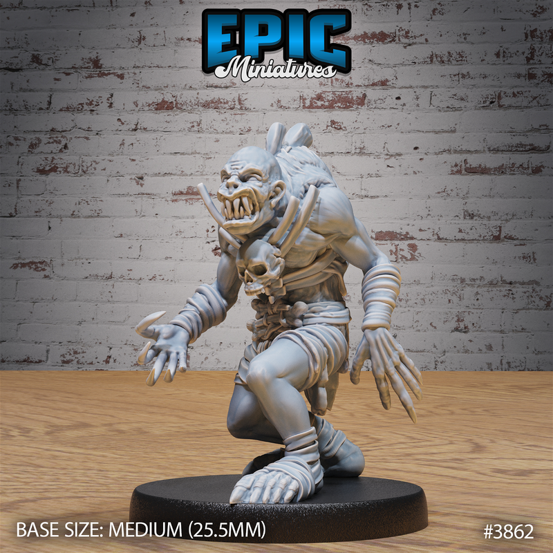 Common Ghoul 3D-printed model