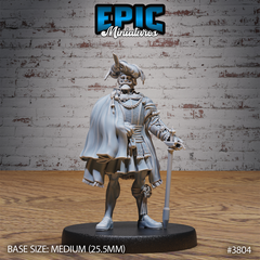 Conquest Leader 3D-printed model