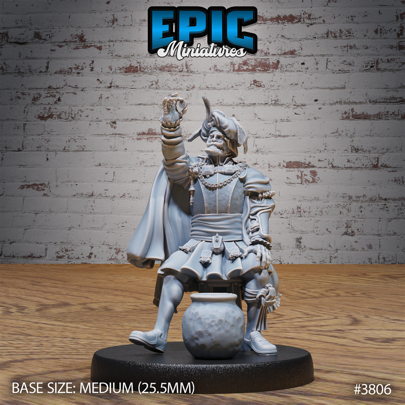 Conquest Leader 3D-printed model