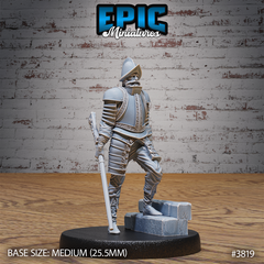 Conquistador 3D-printed model