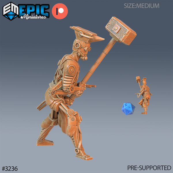 Construct Blacksmith 3D-printed model