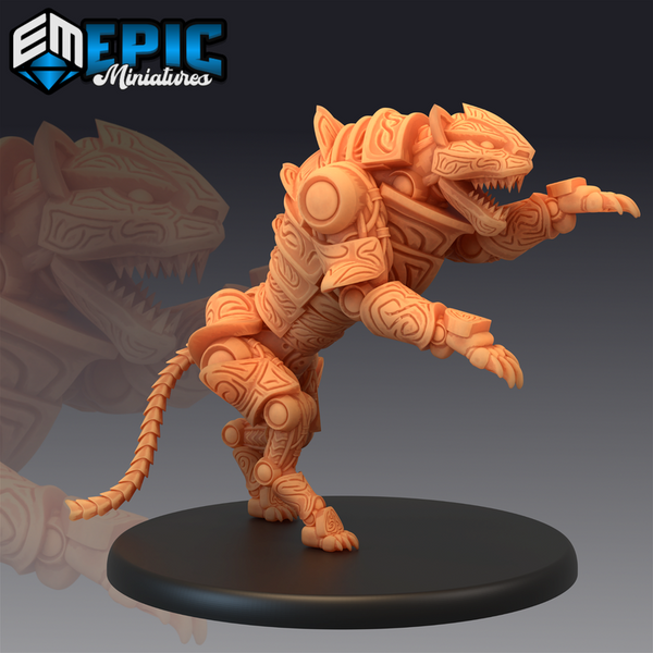 Construct Tiger 3D-printed model