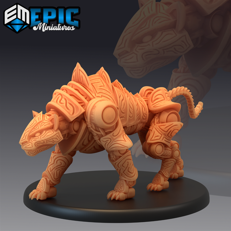 Construct Tiger 3D-printed model