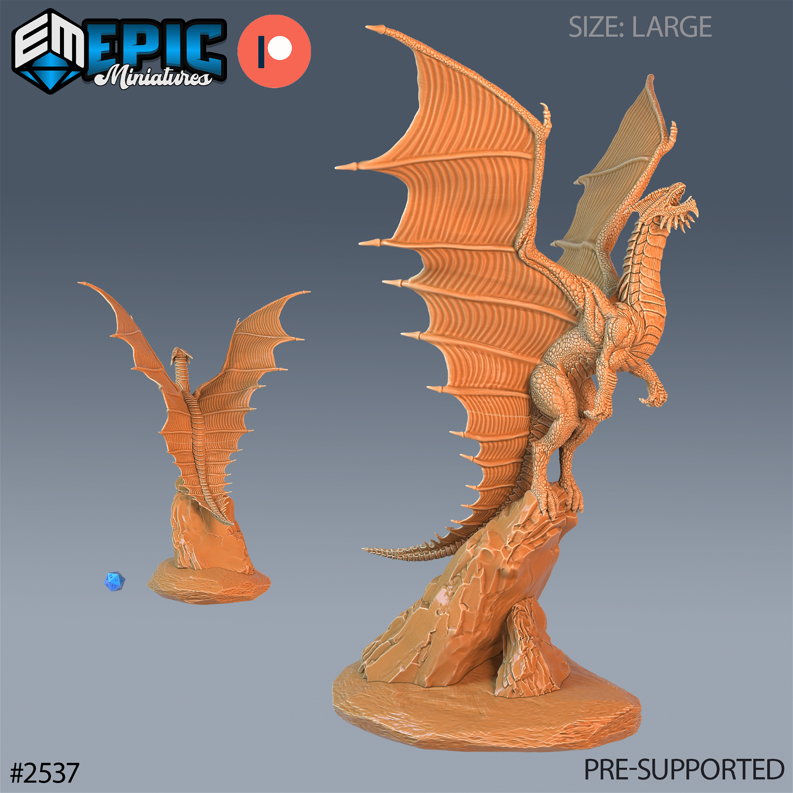 Copper Dragon - The Printable Dragon