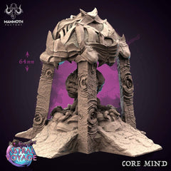 Core Mind 3D-printed model