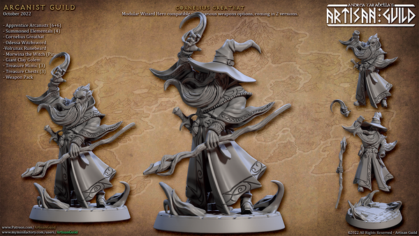 Corenlius Greathat - The Printable Dragon