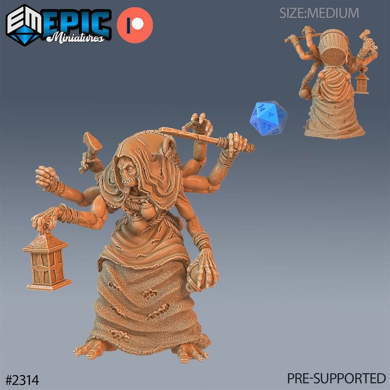 Corpse Collector 3D-printed model