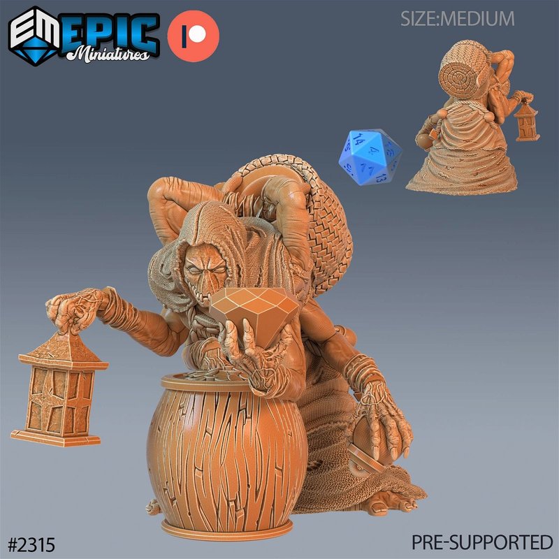 Corpse Collector 3D-printed model