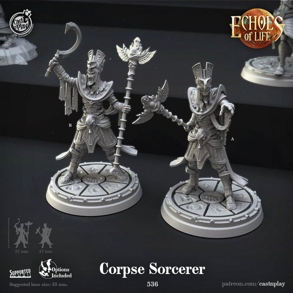 Corpse Sorcerer 3D-printed model